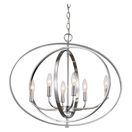 Trans Globe Cosmo 25.25In. Wide Pendant 10537 PC